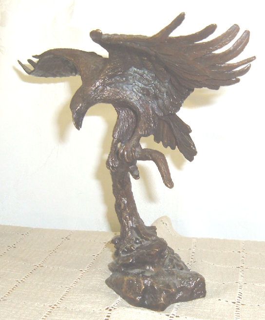 Eagle Sculpture by Ronald Van Ruyckevelt