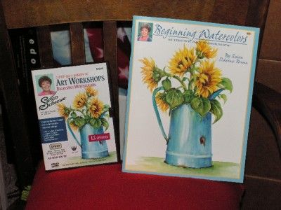 Susan Scheewe Beginning Watercolors BOOK (See pictures)  