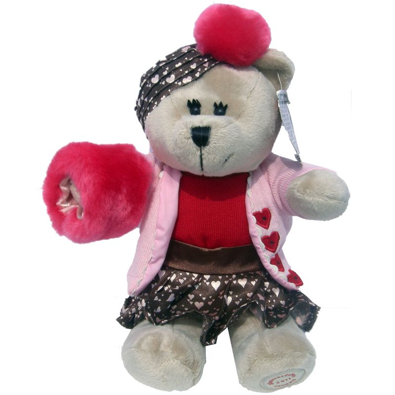 2011 Starbucks Valentine Bearista Bear New   