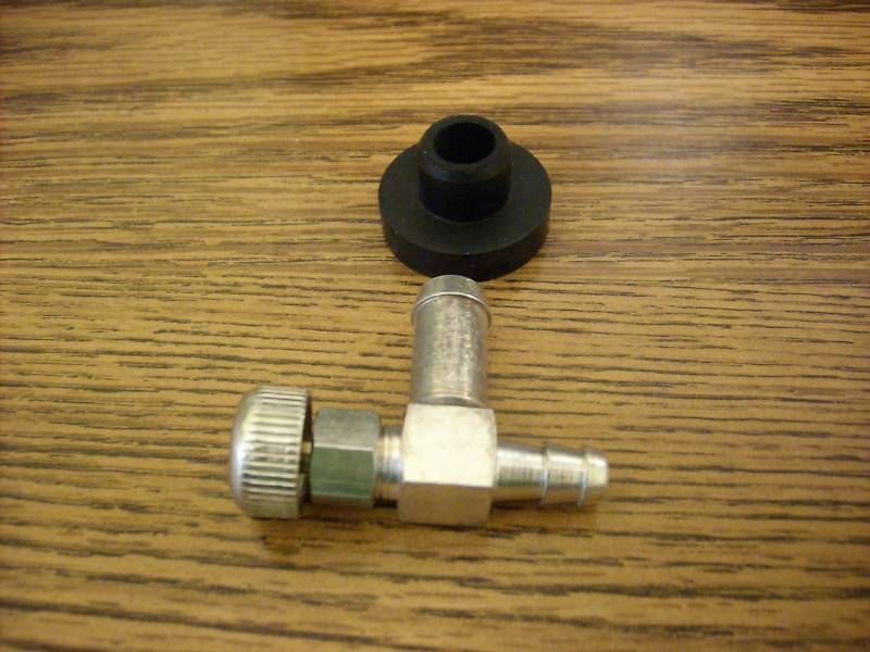 Toro & Walker Gas Tank fuel shut off valve & bushing  