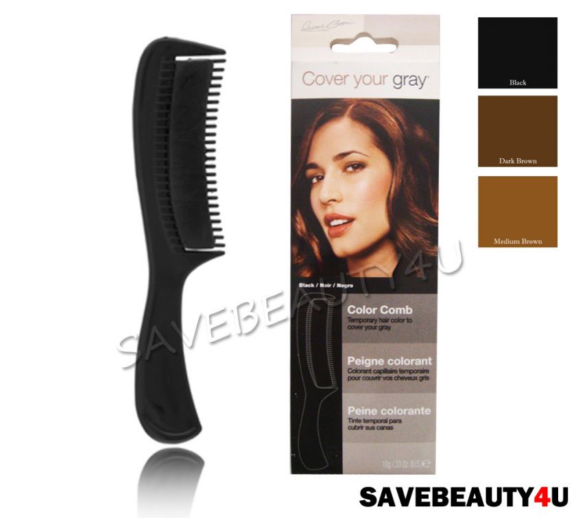 IRENE GARI COVER YOUR GRAY HAIR COLOR COMB 3 COLORS  