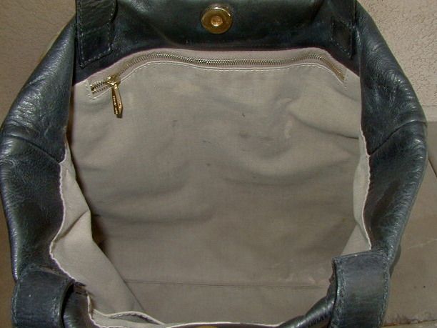Black Soft Italian Leather MARC JACOBS Tote Bag~Purse ITALY  