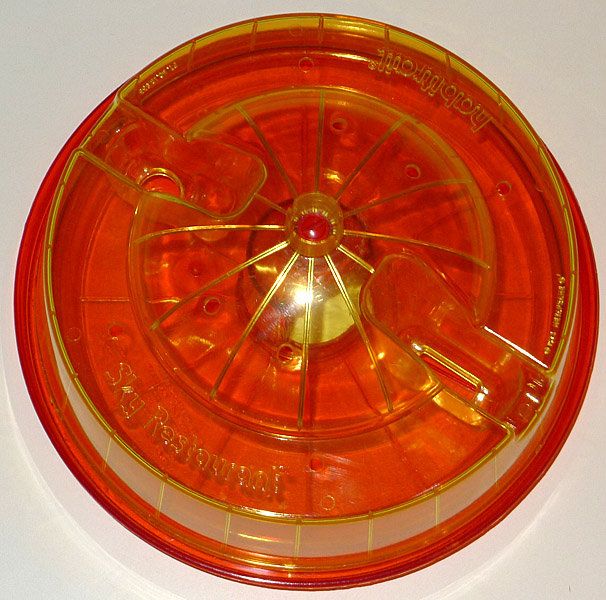 HABITRAIL REVOLVING SKY RESTAURANT 1970s HAMSTER FEEDER  