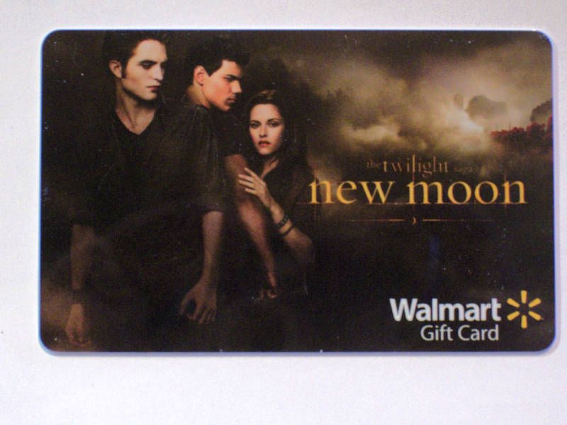 TWILIGHT NEW MOON  Gift Card~Bella Edward Jacob  