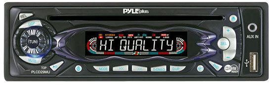 PYLE PLCD29MU AM/FM RECEIVER CD/ PLAYER W/USB INPUT  