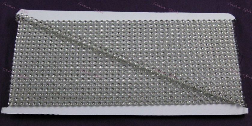 Clear Crystal Swarovski Rhinestone Trim 3mm 10yards  