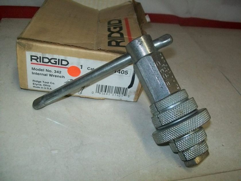 RIDGID INTERNAL WRENCH 31405 $59.99  