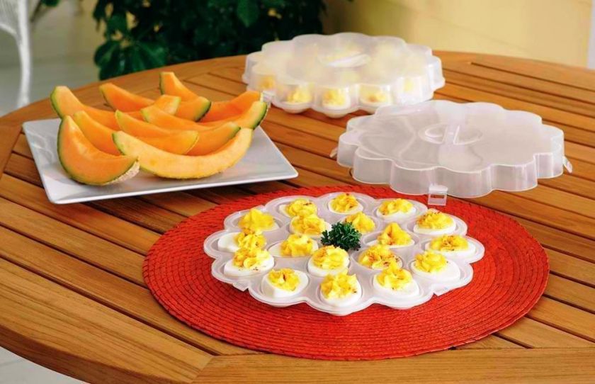 Deviled Egg Serving Trays 2 pc set  