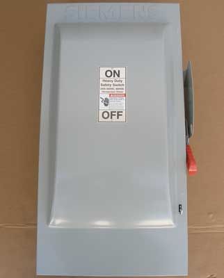 New Siemens HF364 HD Fusible Safety Switch 3P 200A 600VAC Nema 1 