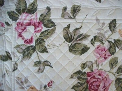 Sage Rose Quilted Table Runner