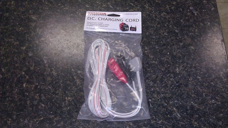 Honda EU3000i DC D.C. 10 Charging Cord 32650 892 010AH  