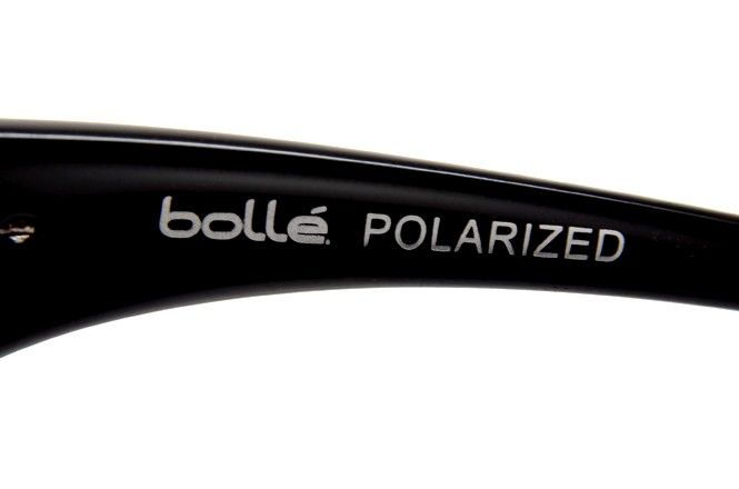 BOLLE RECOIL 11454 SHINY BLACK POLAR. SUNGLASSES 11369  