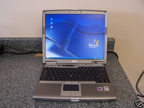 DELL LATITUDE D610 DVD P4 M 1GB 40GB WiFi LAPTOP 851846002051  