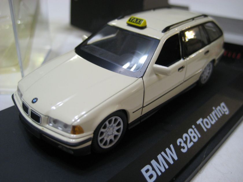 Schuco (Germany) White BMW 328i Touring Taxi 143 Diecast NIB  