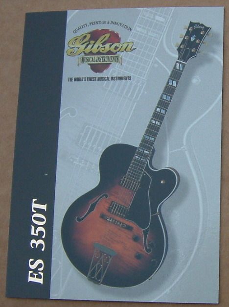 GIBSON COLLECTOR CARD 16/50   GIBSON ES 350T  