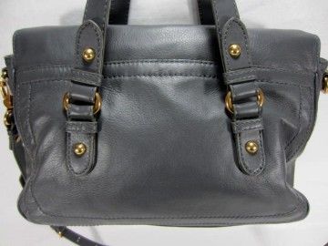 NEW MARC JACOBS Shadow Petal to the Metal VOYAGE Flap Leather SATCHEL 