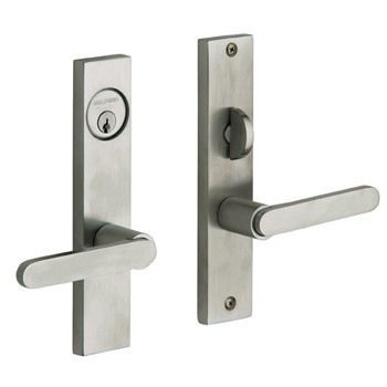 Baldwin Midtown Handleset 6610.150 Satin Nickel  