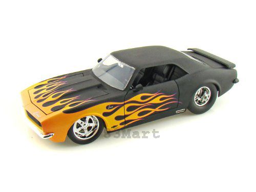 1968 Chevy Camaro 1/18 Black Flamed Collectors Club  