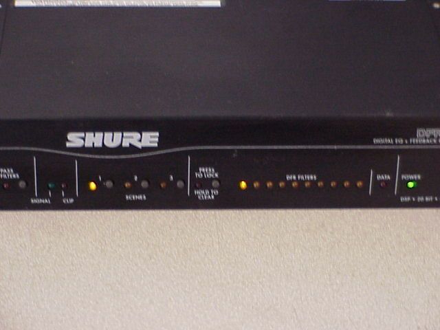 Shure DFR11EQ Digital EQ+Feedback Reducer DER11EQ5  