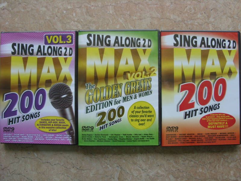 600 HUGE LOT Songs Karaoke Greatest Hits DVD Brand NEW  