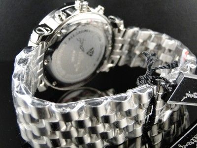 NEW MENS JUST BLING/JOJO/JOE RODEO GOTHAM WHITE DIAMOND WATCH JB 6115 