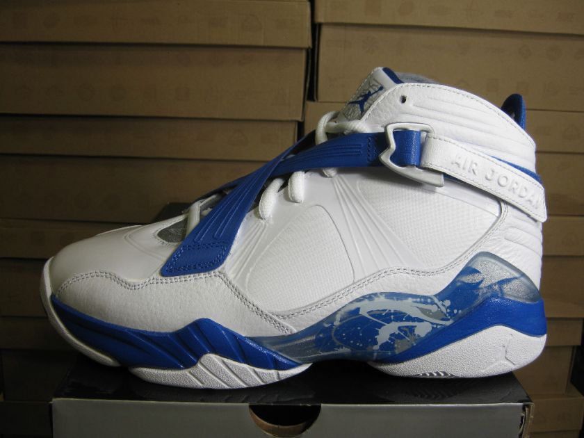 AIR JORDAN 8.0 WHITE ROYAL MENS BASKETBALL  