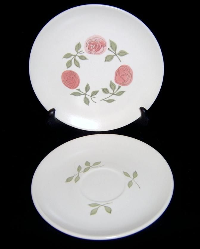 Metlox Vernon Ware Rose A Day Bread & Butter Plate  