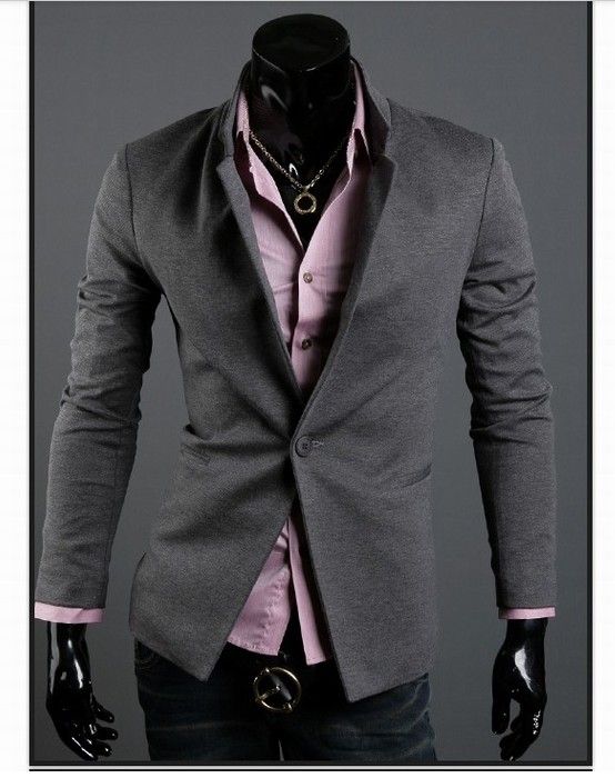 Unique New Roma Suit Mens Stylish One Button Slim Fit Jacket Suit Free 