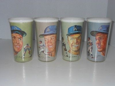 11 L.A. DODGERS 1965 VOLPE TUMBLERS GIVEAWAY UNION 76  2 KOUFAX  