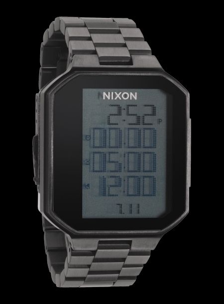 NIXON SYNAPSE ALL GUNMETAL WATCH NEW  