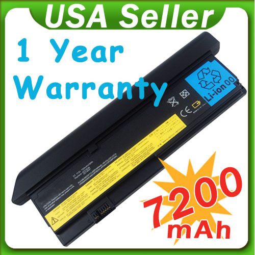 9Cell Battery For Lenovo ThinkPad X200 X200s X201 X201s  