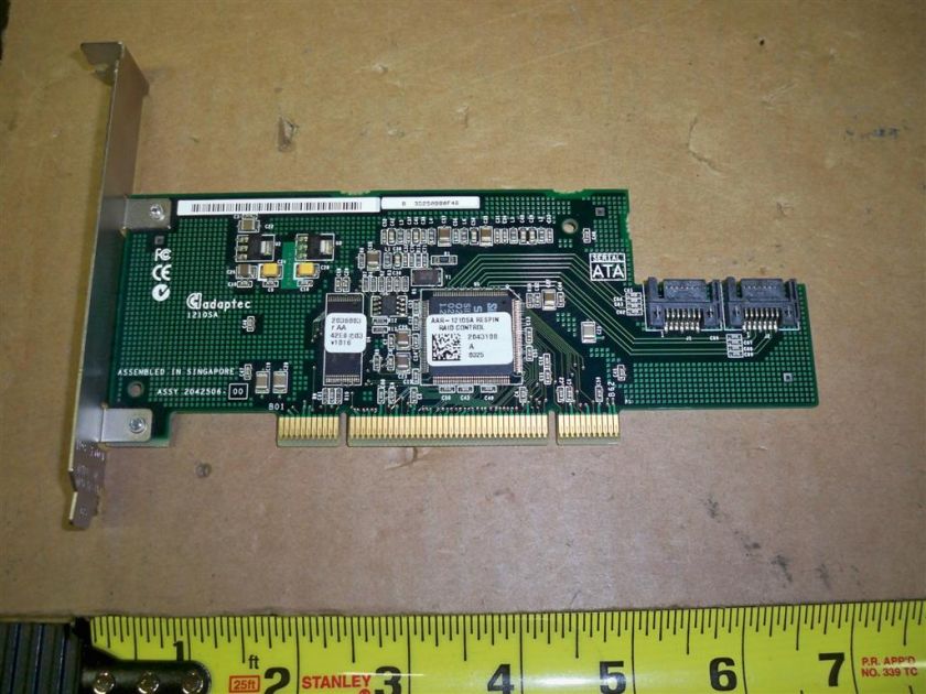 Adaptec PCI 2 Channel SATA RAID AAR 1210SA RESPIN  