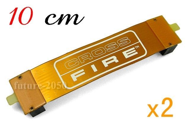 Long 10cm ATI Crossfire Bridge Flexible Cable Adaptor  