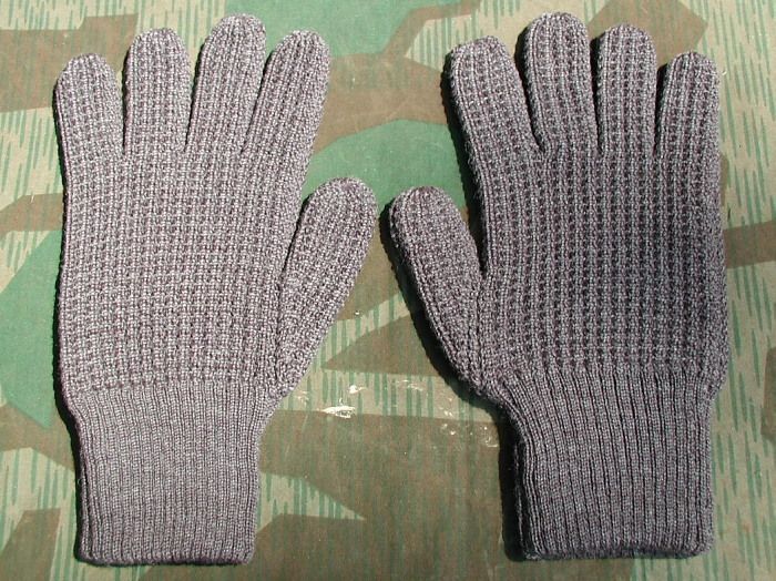 REPRO GERMAN WWII WOOL GLOVES SIZE 3 RING (EXTRA LARGE)  