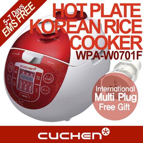 Cuchen Korea Premium Rice Cooker 10 cup Warmer W0701F  