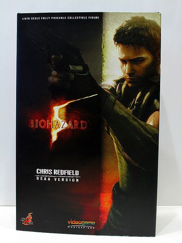 HOTTOYS HOT TOYS BRIOHAZARD 5 CHRIS REDFIELD BSAA FIGURE 1000% GENUINE 