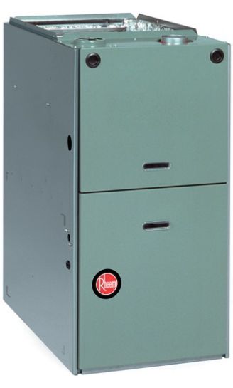 Rheem 80% 50K BTU 2 Stage Furnace + 2 Ton 18 SEER A/C  