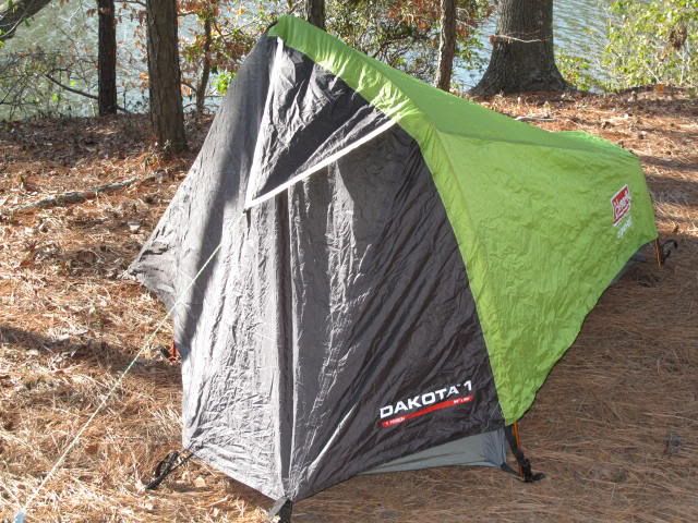 Coleman Exponent Dakota 1 One Person Backpacking Tent  