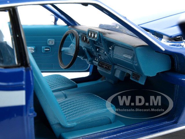 1974 AMC GREMLIN X BLUE 124 DIECAST MODEL CAR  