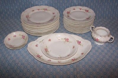 VTG/ANTIQUE HAVILAND CHINA TOURAINE 24 PC SET  