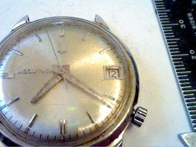 VINTAGE 1970 BULOVA ACCUTRON 2181 DATE WATCH 4U2FIX  