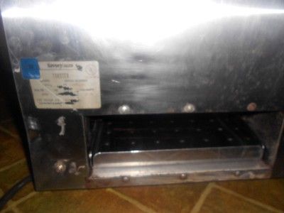   MERCO SAVORY C 20VS VERTICAL CONVEYOR TOASTER BREAD/BUNS/BAGELS  