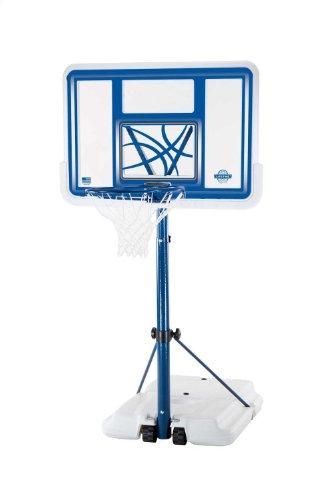   Portable Basketball System with 44 Inch Clear Acrylic Backboard