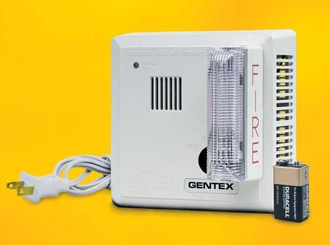 GENTEX 7109LS SMOKE ALARM  AC POWERED W/BATTERY BACKUP  