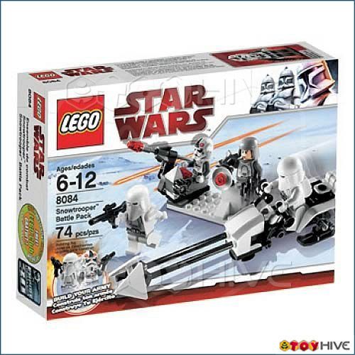 Star Wars Lego 8084 Snowtrooper Battle Pack 4 mini figs  