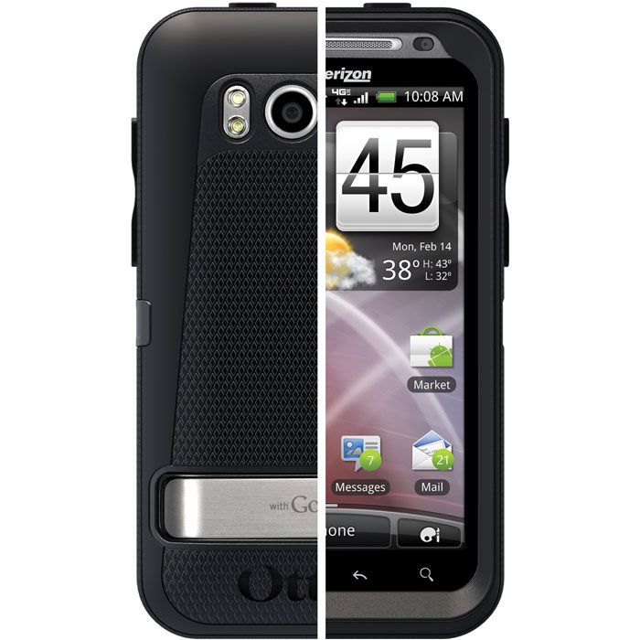   Case with belt clip for HTC Thunderbolt 4G free charger  