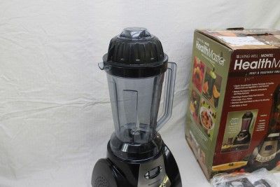 Montel Williams Health Master Juicer Blender Emulsifier Complete 