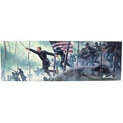 MORT KUNSTLER CHAMBERLAINS CHARGE CIVIL WAR BOOKMARK  