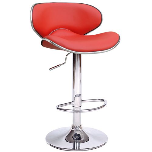 NEW MODERN LEATHER BARSTOOL ADJUSTABLE SWIVEL   ADJUSTING BAR STOOL 