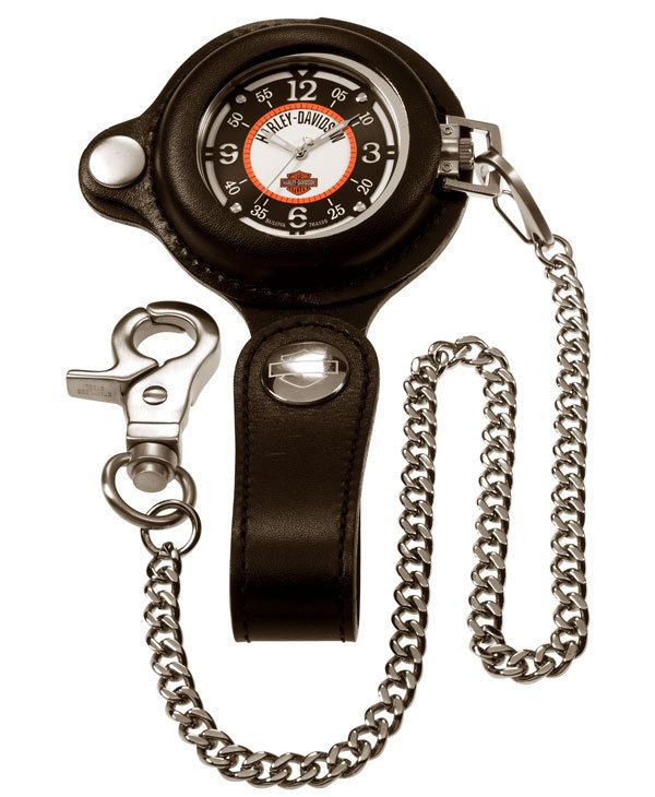 HARLEY DAVIDSON® MENS BULOVA POCKET WATCH FOB 76A135  